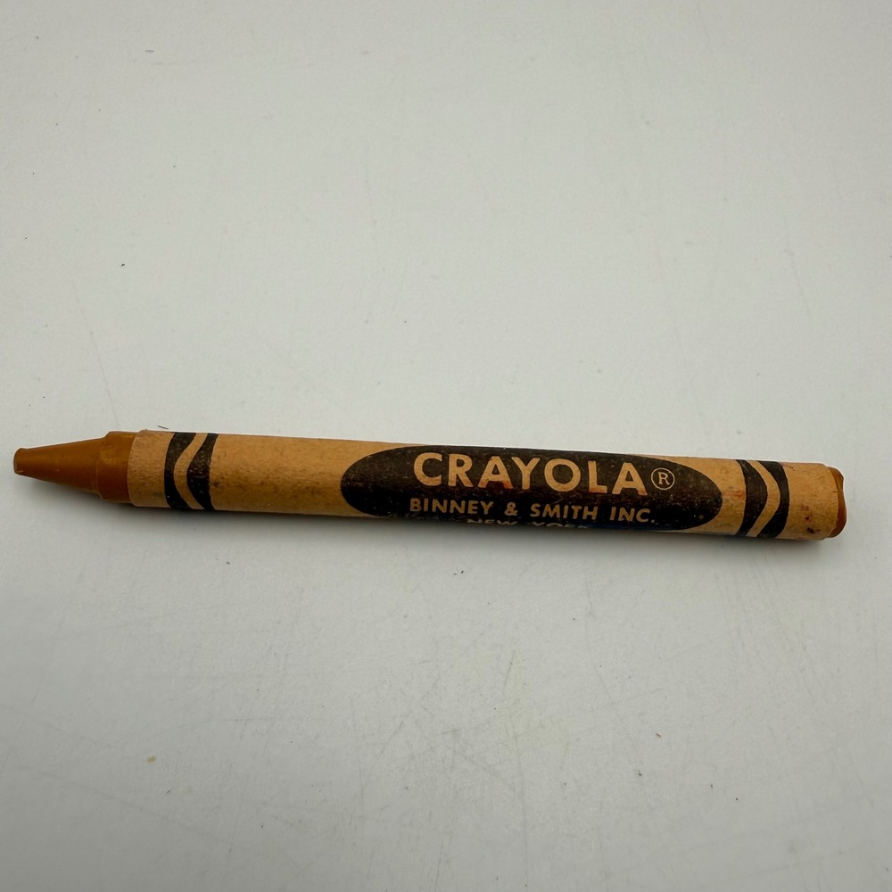 Vintage Crayola Crayon Retired Maize Color Binney & Smith Made in USA Single